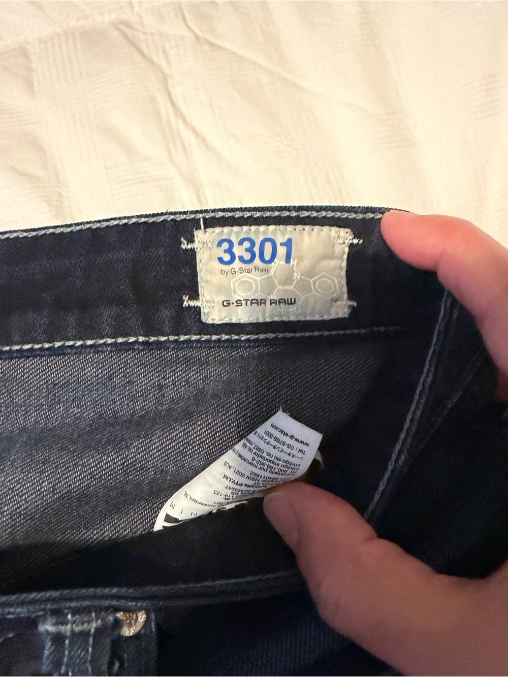 G-Star Raw Denim Jeans in Navy Blue